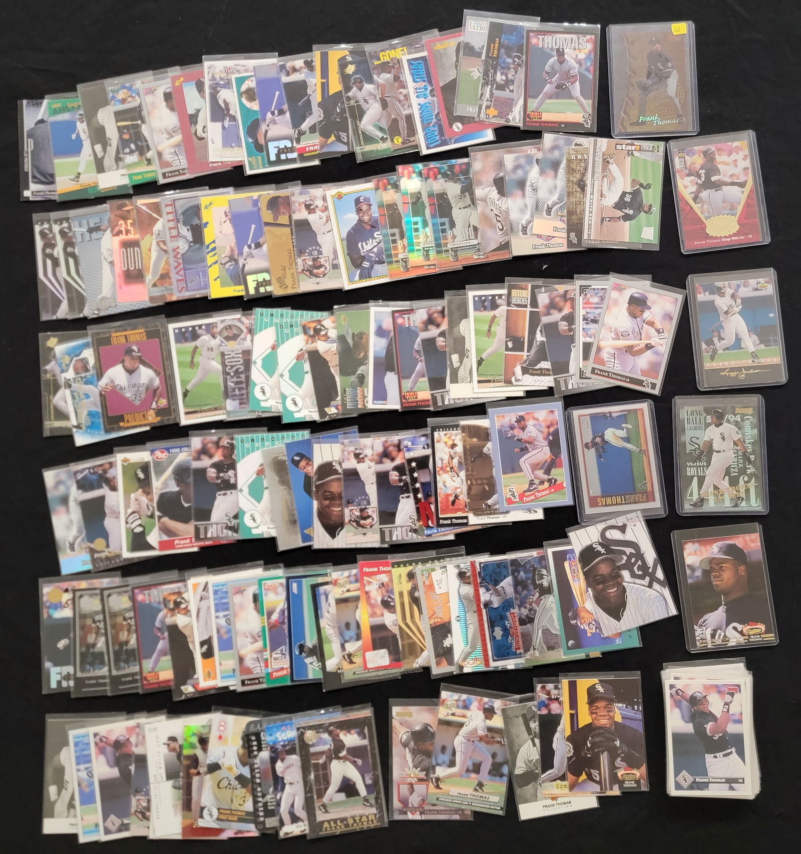 Frank Thomas Chicago White Sox Baseball Trading Cards (1 of 1)