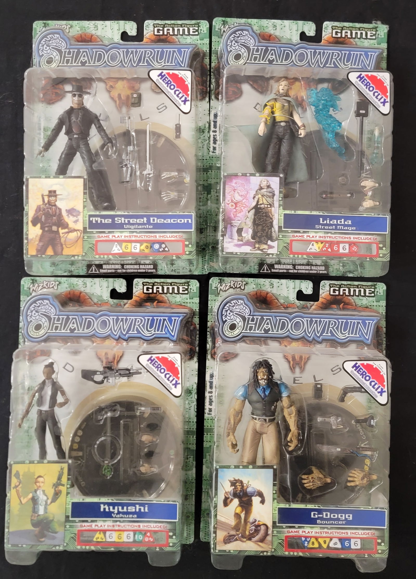 WizKids Shadowrun Duels Series One Action Figures (1 of 2)