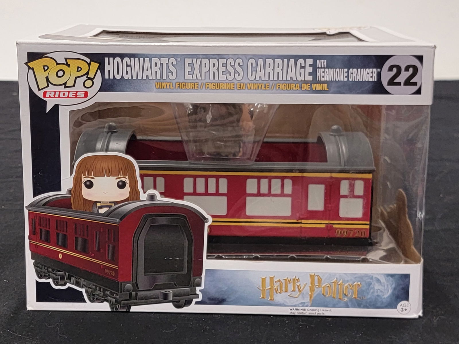 Funko Pop Rides Harry Potter Hogwarts Express Carriage with Hermione Granger 22 (1 of 4)