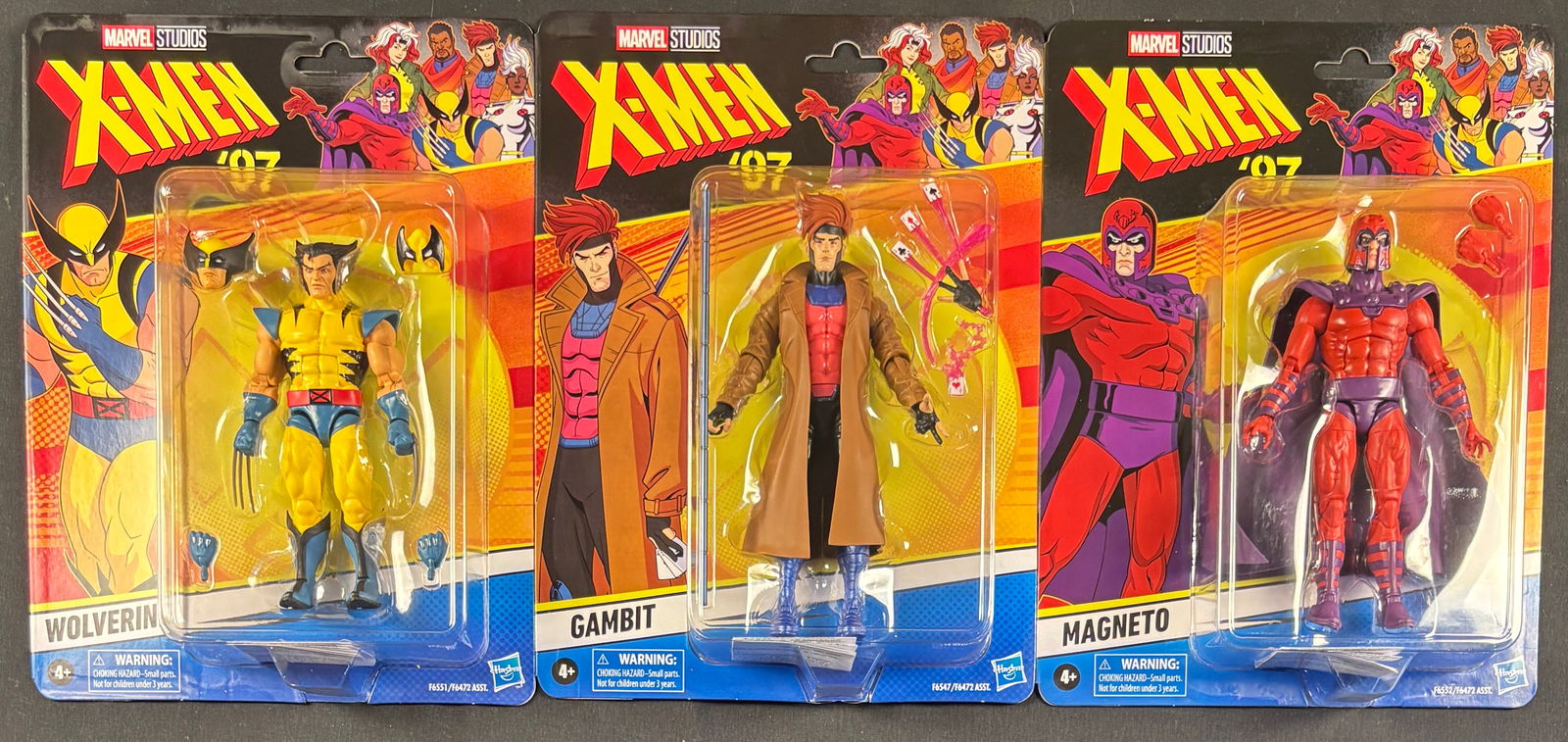 A Trio of Hasbro Marvel Legends Series X-Men 97 Action Figures (1 of 1)