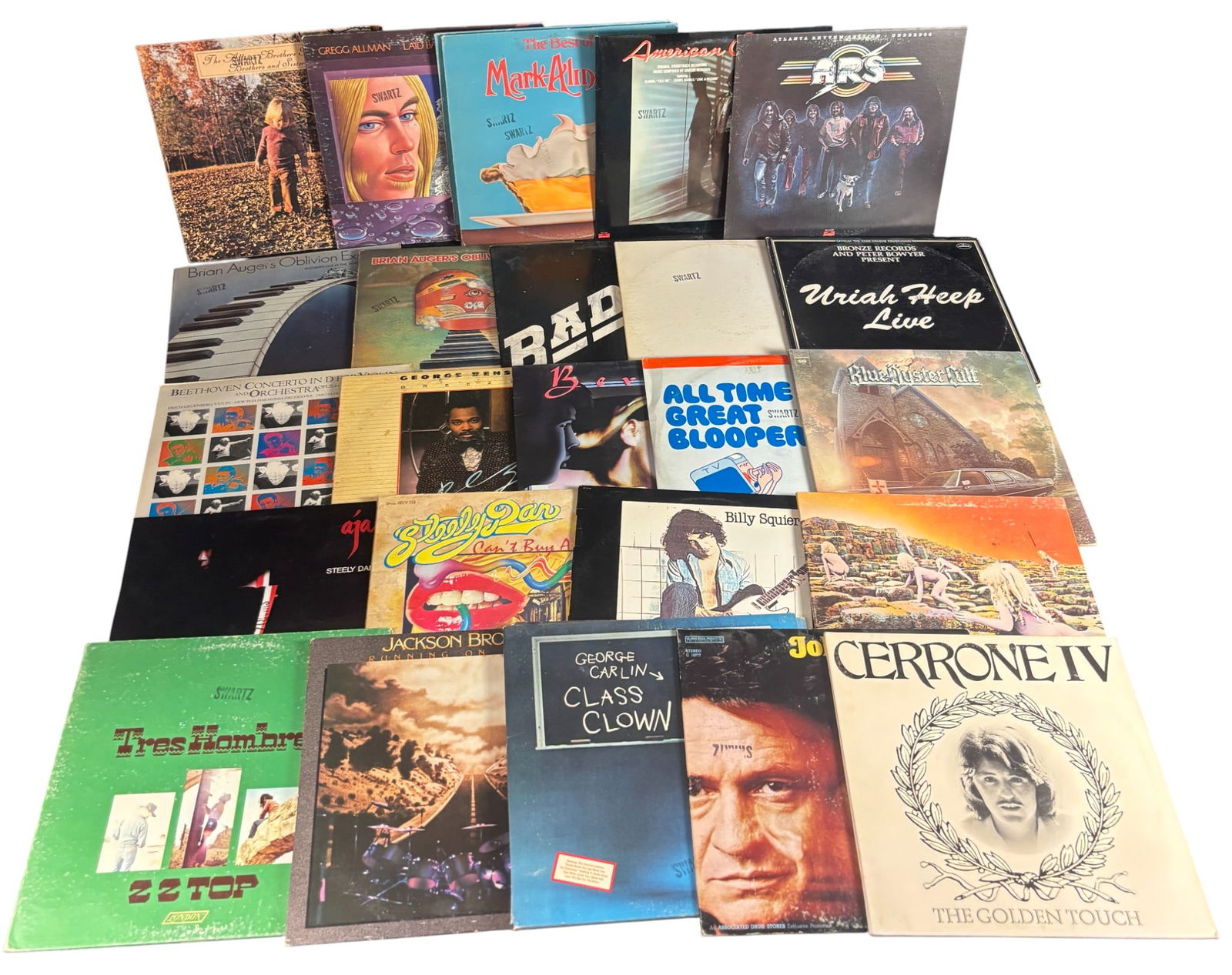 Vintage Rock Pop and Jazz Vinyl LP Albums Including Cerrone IV The Golden Touch (1 of 1)