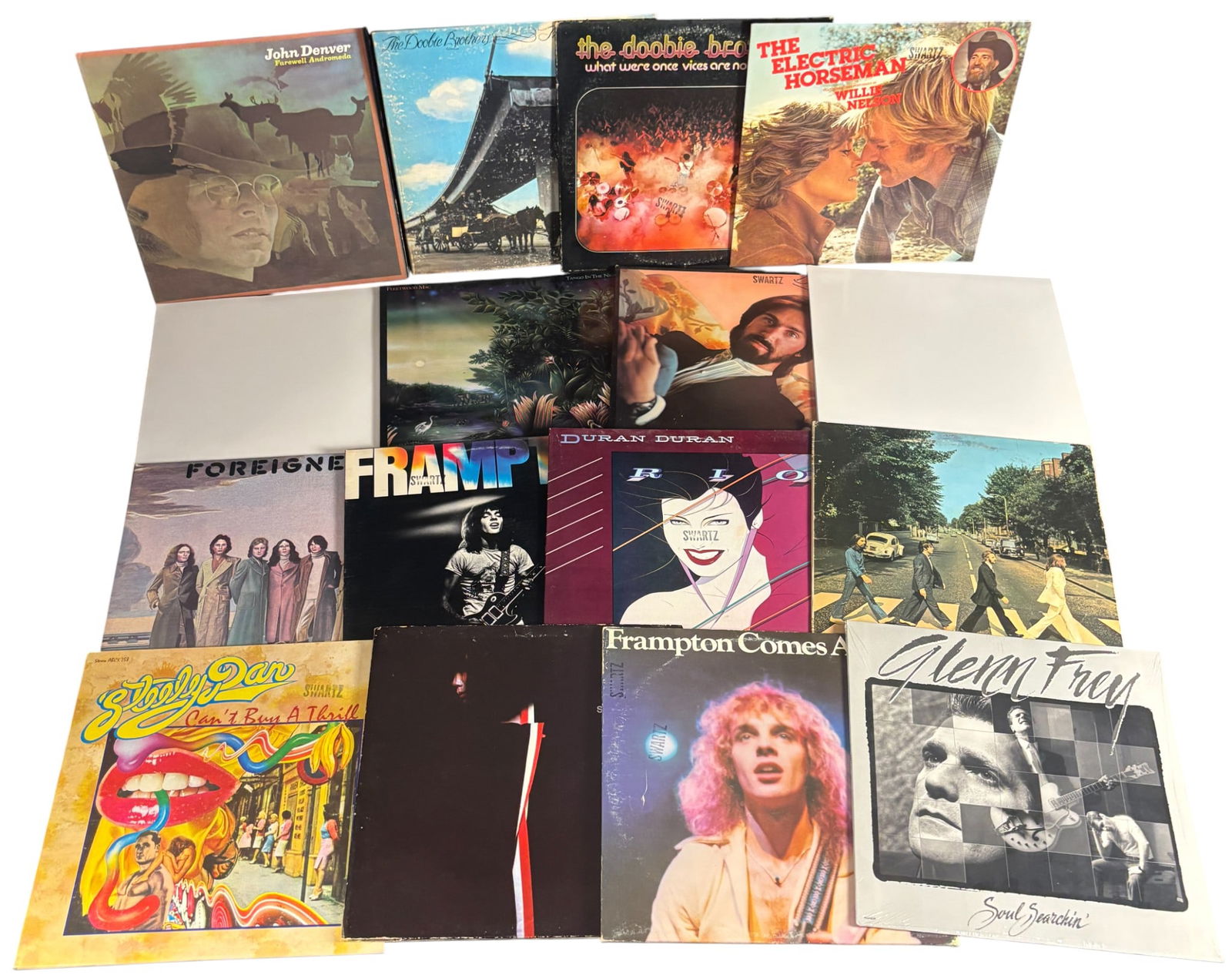 Vintage Rock Pop and Country Vinyl LP Records Including The Beatles Abbey Road (1 of 1)