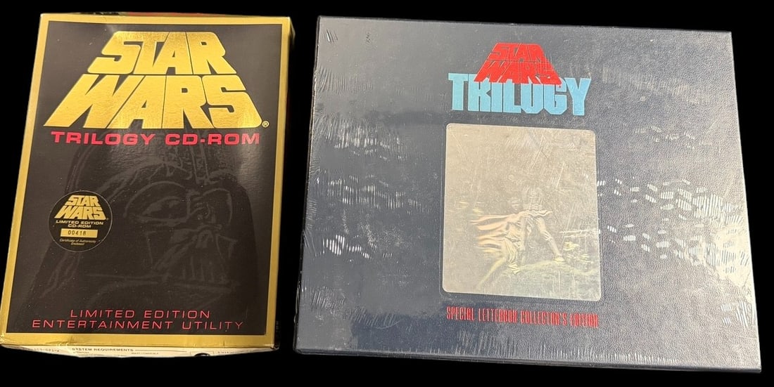 Two Star Wars Trilogy Box Sets Including Special Letterbox Collector s Edition VHS and Limited (1 of 1)