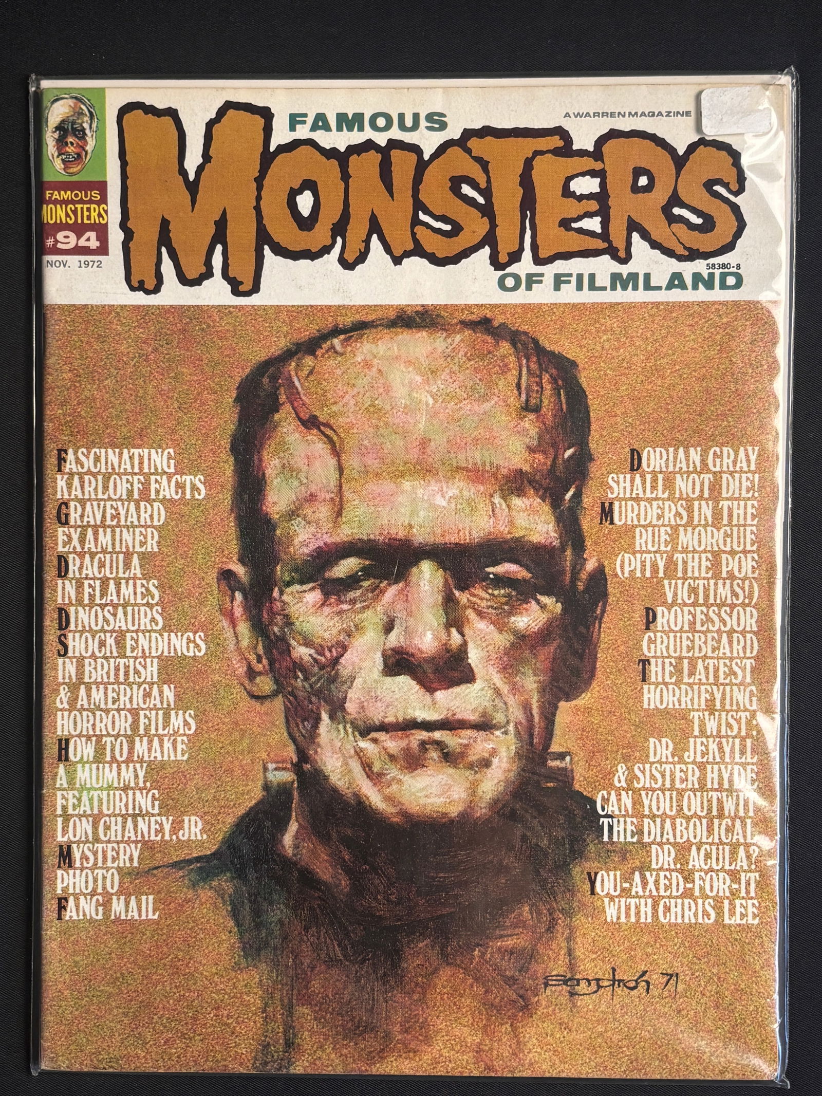 Famous Monsters of Filmland 94 November 1972 Warren Publishing (1 of 1)