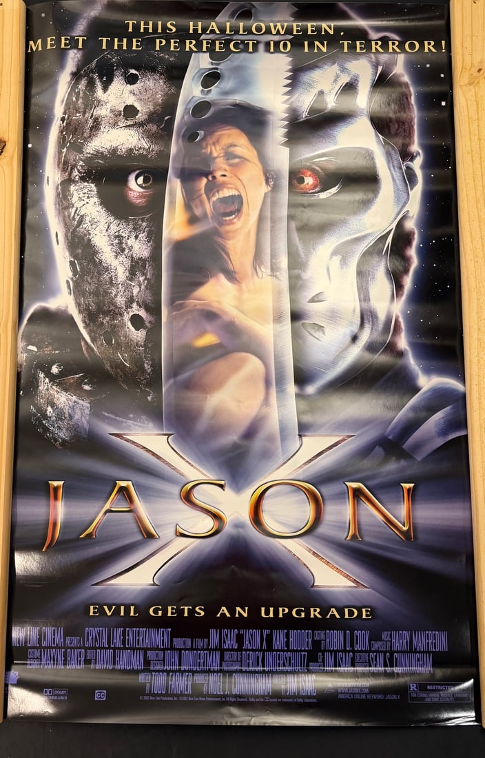 2001 Jason X Original U.S. One Sheet Movie Poster (1 of 1)