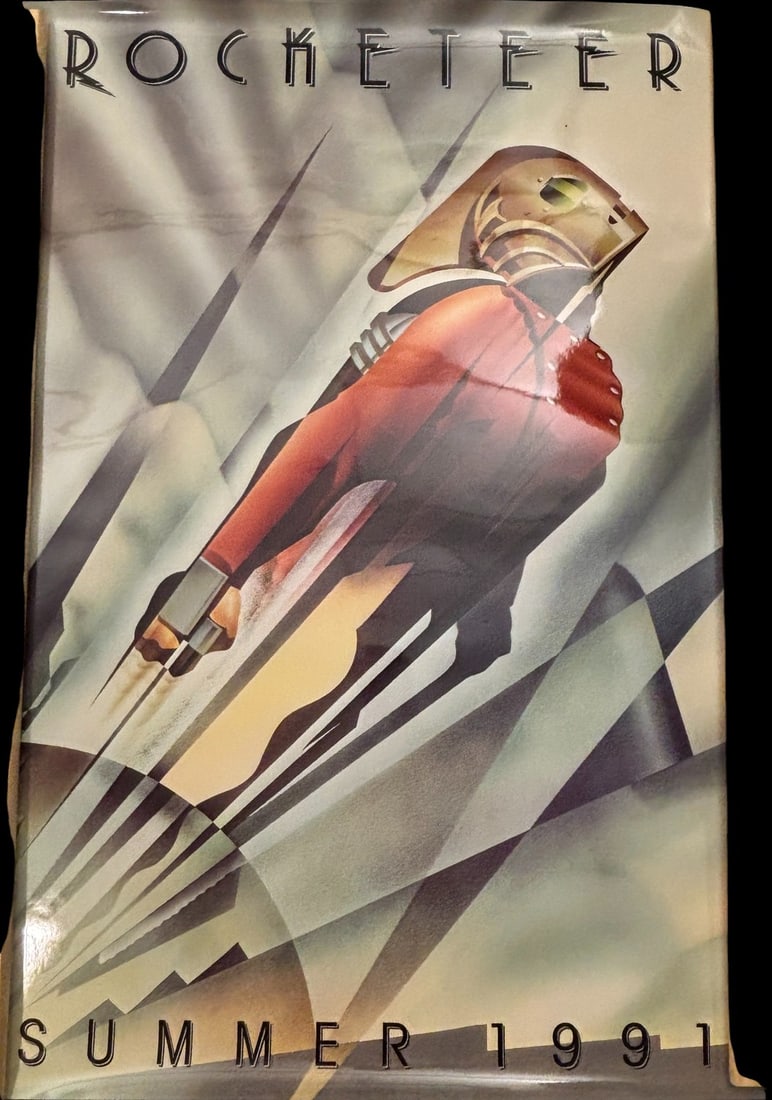 The Rocketeer 1991 Promotional Movie Poster (1 of 1)