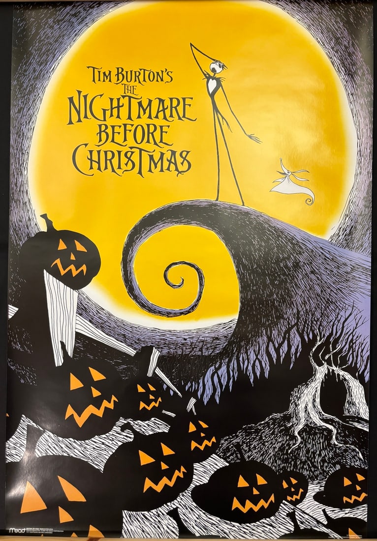 Disney Tim Burton s The Nightmare Before Christmas 24x36 Wall Poster (1 of 1)