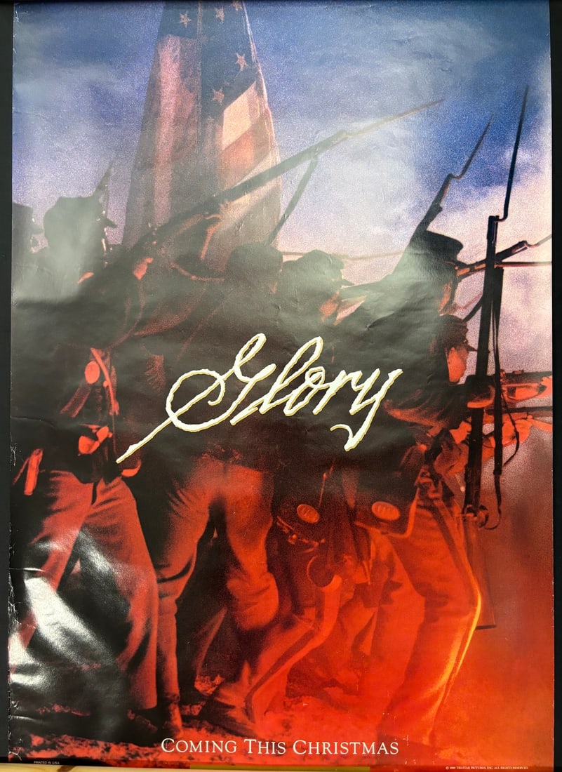 Glory Original Advance One Sheet Movie Poster 1989 (1 of 1)