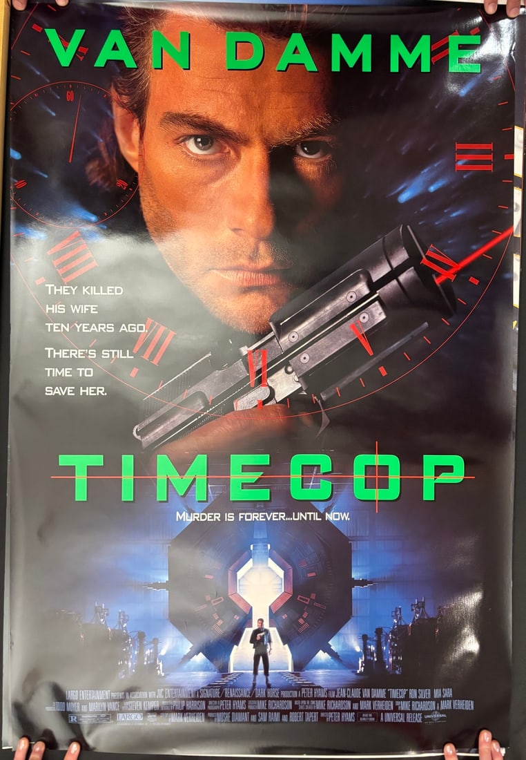 Timecop Original 1994 US One Sheet Movie Poster (1 of 1)