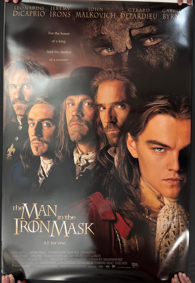 The Man in the Iron Mask 1998 Original Promotional Movie Poster (1 of 1)