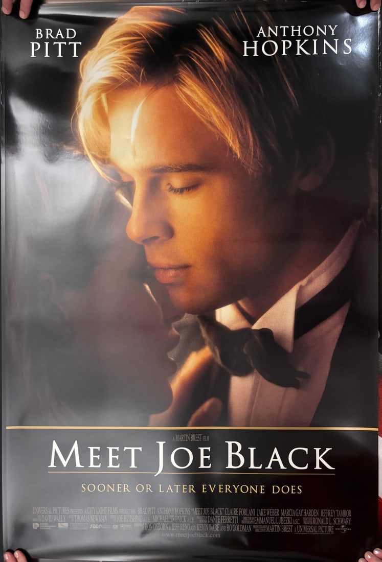 Meet Joe Black 1998 Original One Sheet Movie Poster (1 of 1)