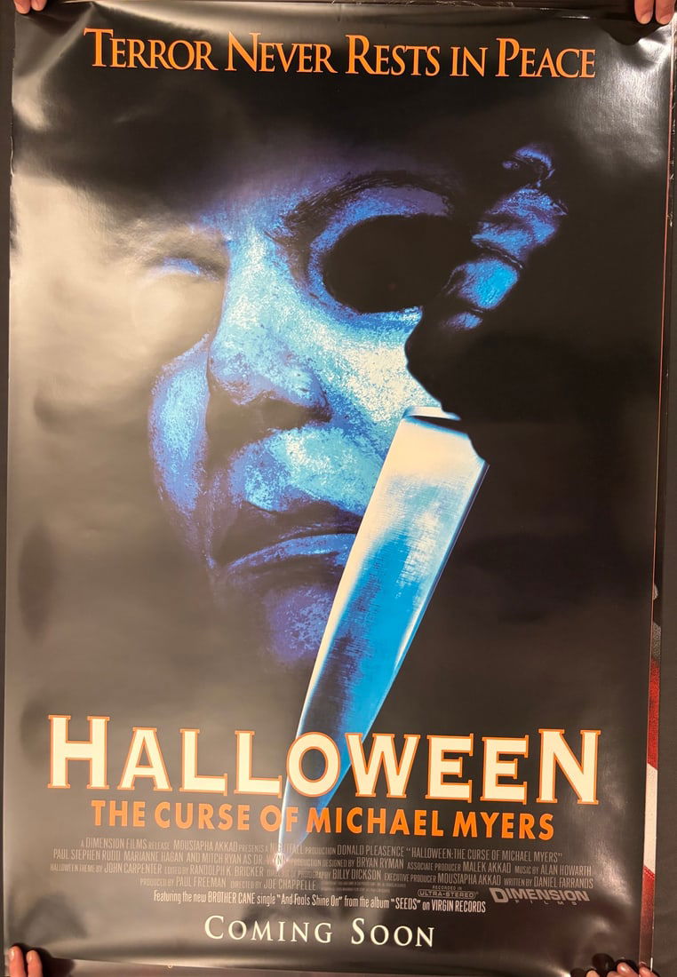 Halloween: The Curse of Michael Myers 1995 Original Theatrical Teaser Poster (1 of 1)