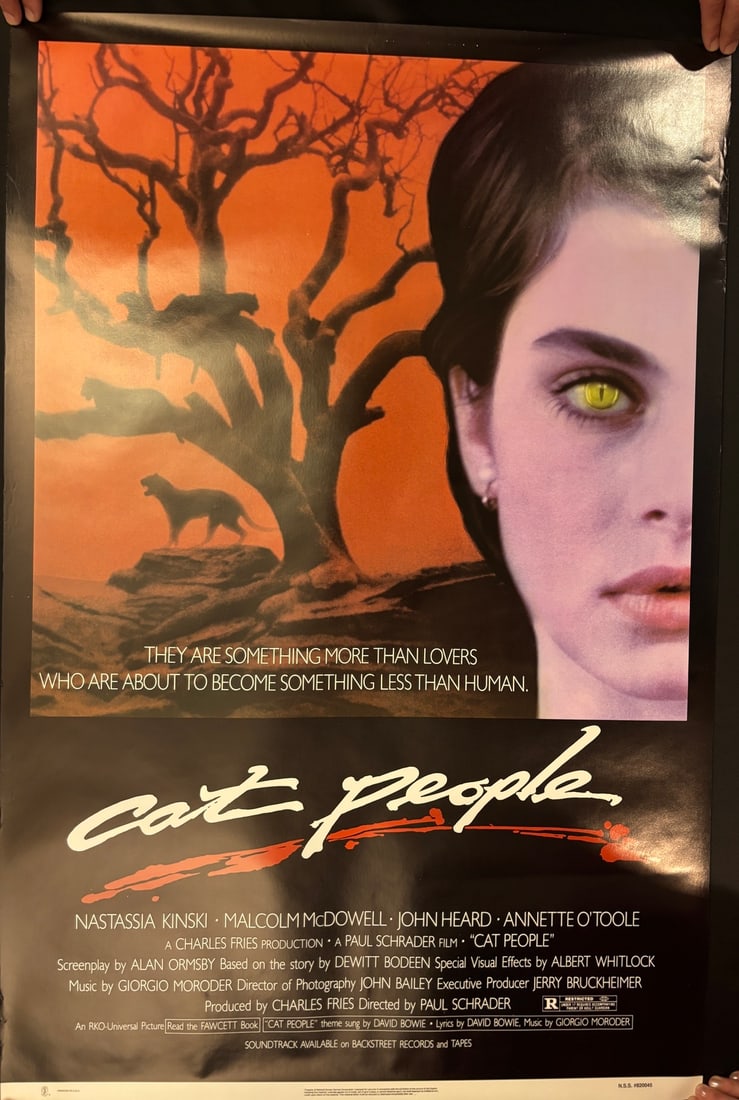 Cat People 1982 Original U.S. One Sheet Movie Poster (1 of 1)