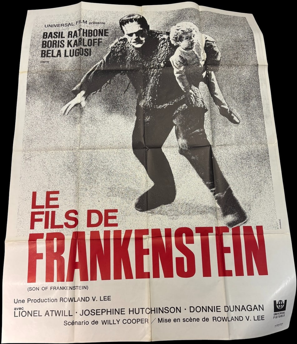 Son of Frankenstein Original French Grande Movie Poster (1 of 1)