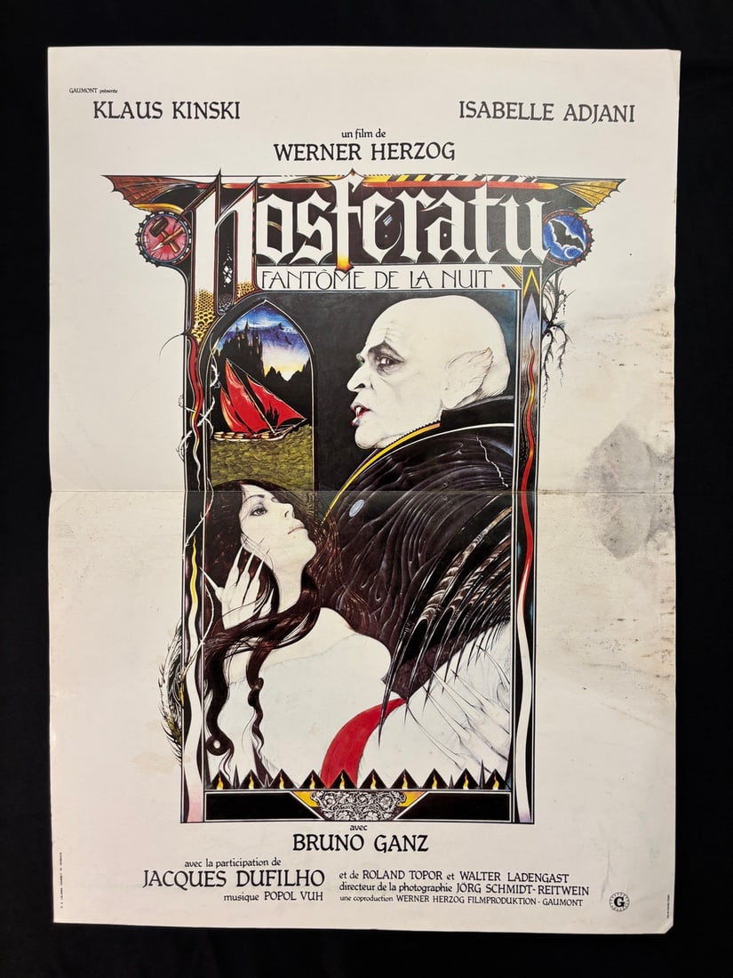Nosferatu the Vampyre Original French Movie Poster 1979 (1 of 1)