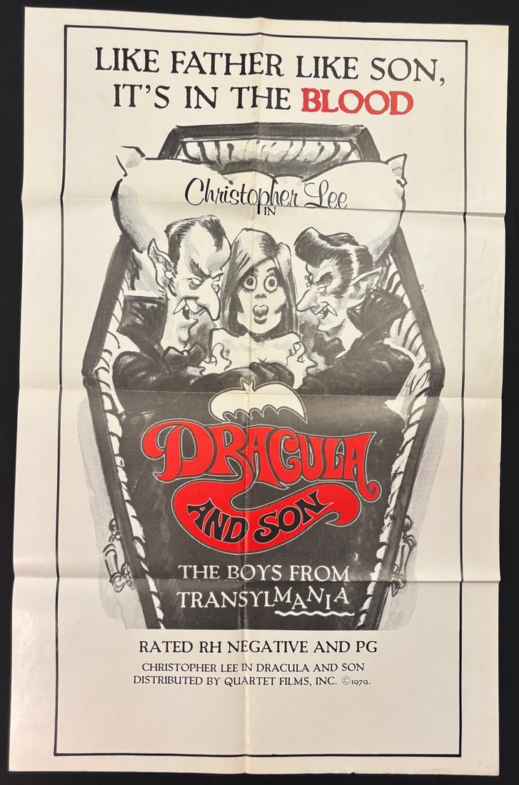 Dracula and Son 1979 Original One-Sheet Movie Poster (1 of 1)