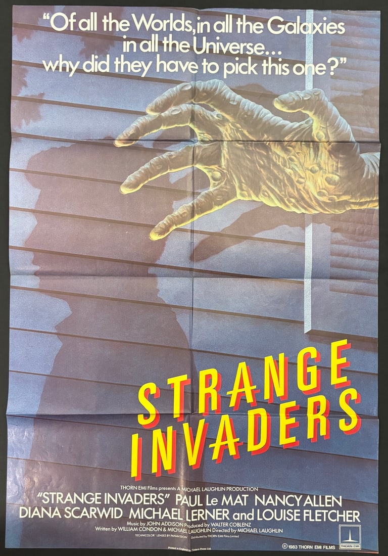 Strange Invaders Original Movie Poster 1983 (1 of 1)