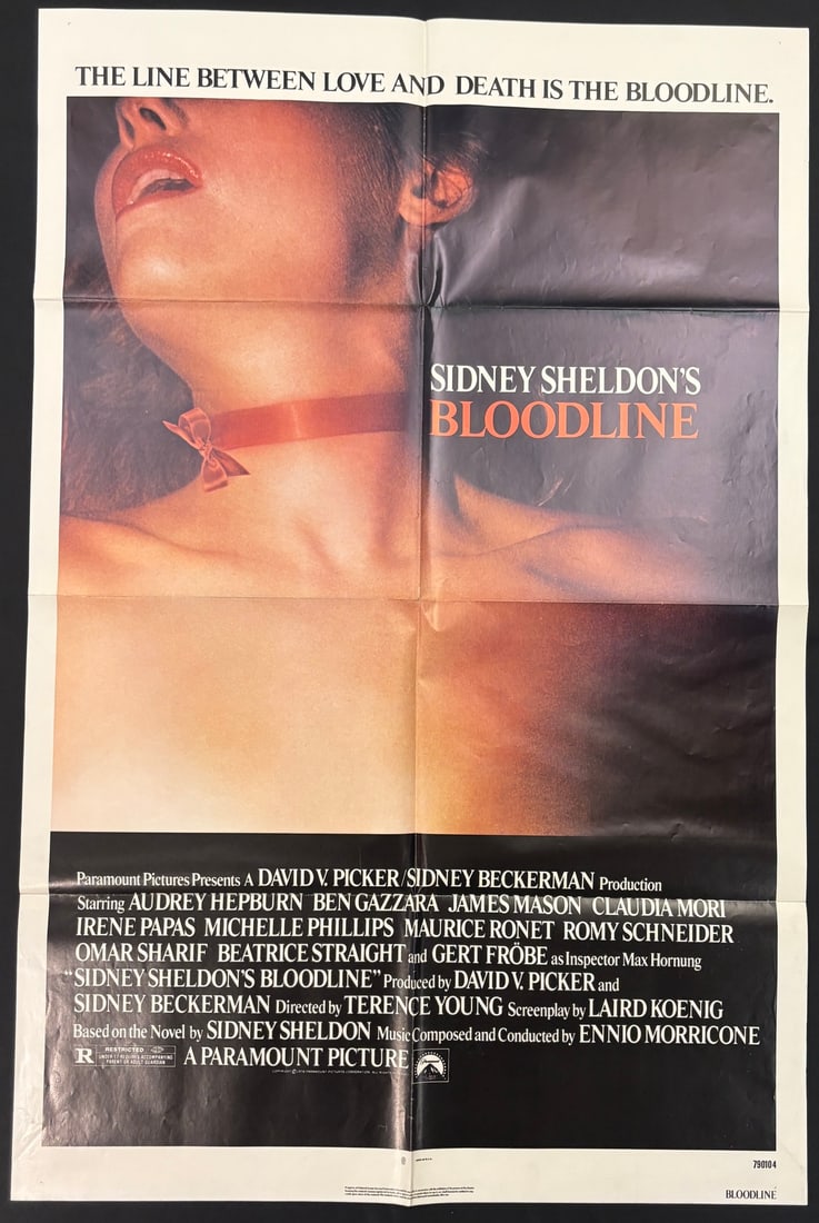 Bloodline 1979 Original One Sheet Movie Poster (1 of 1)