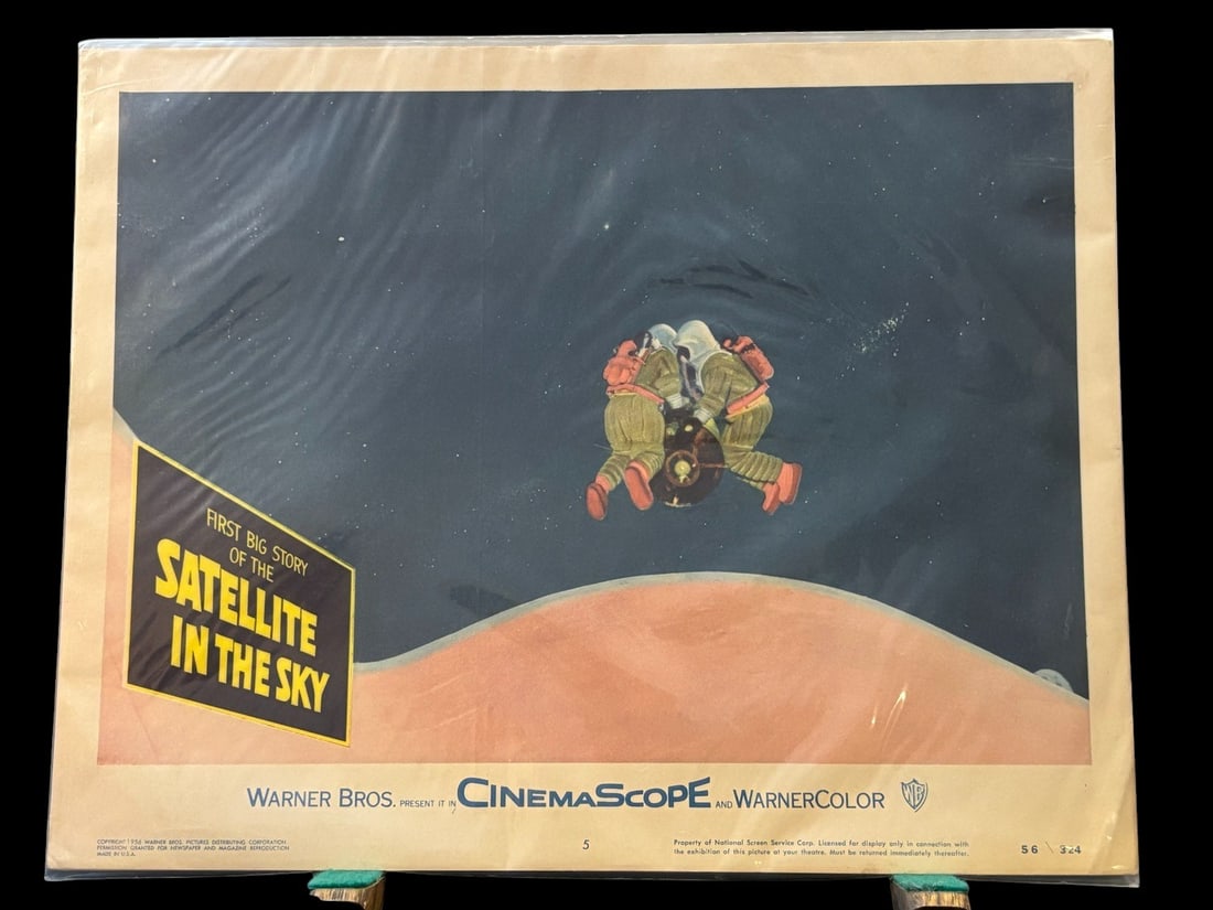 Satellite in the Sky 1956 Original Warner Bros. Lobby Card (1 of 1)