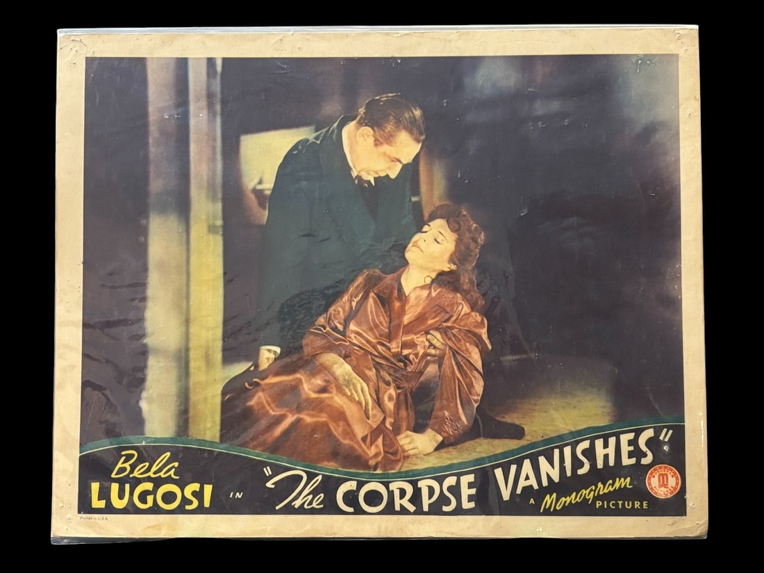 1942 The Corpse Vanishes Original Movie Lobby Card Starring Bela Lugosi (1 of 1)