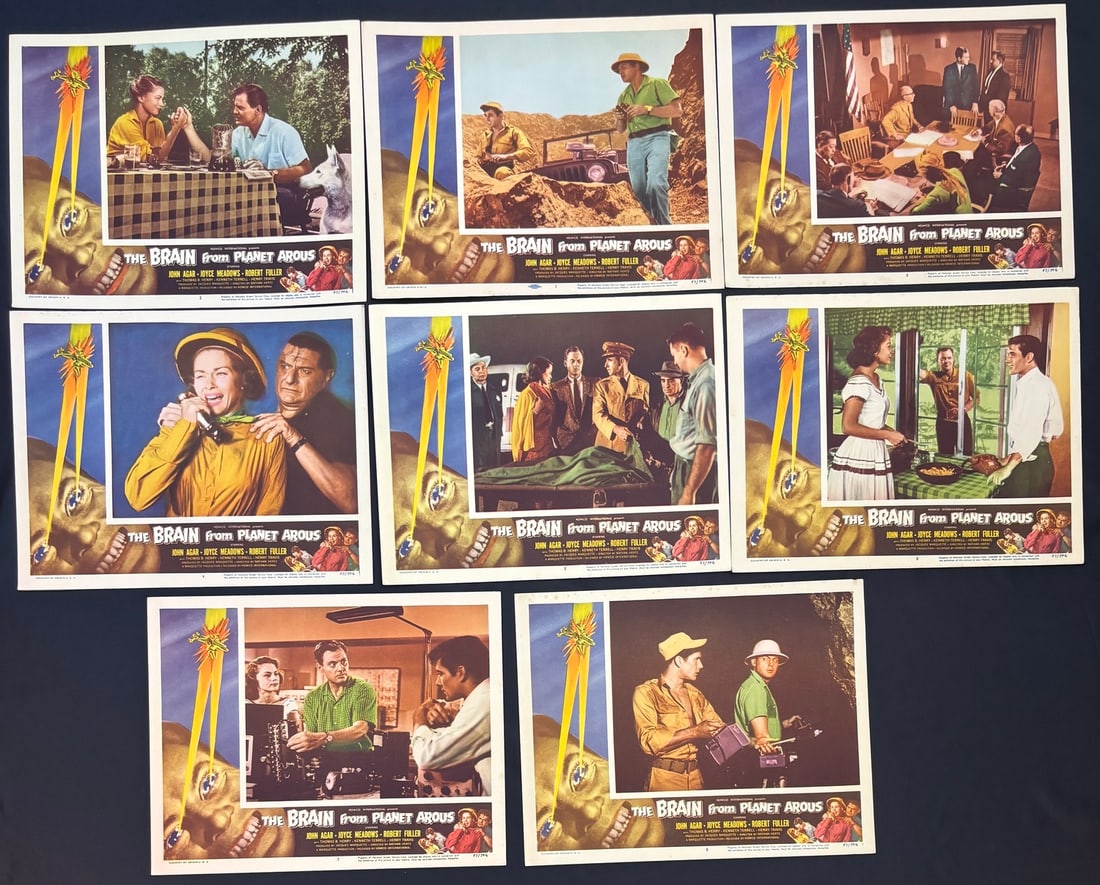 Original Lobby Cards for The Brain from Planet Arous 1957 (1 of 1)