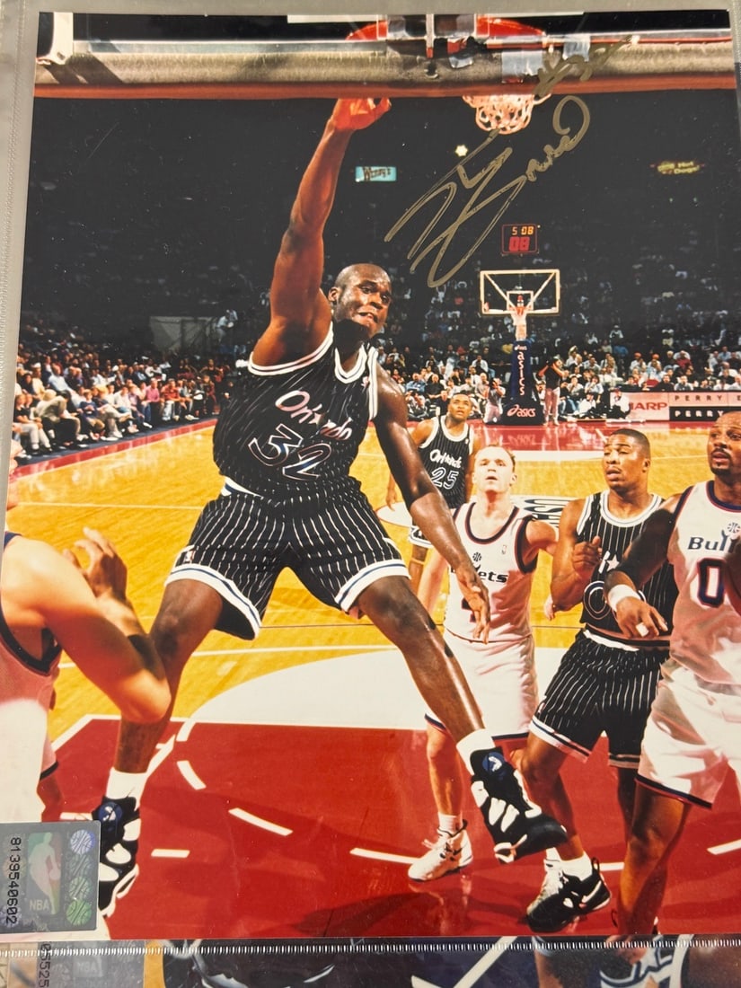 Shaquille O'Neal Autographed Orlando Magic Photograph (1 of 1)