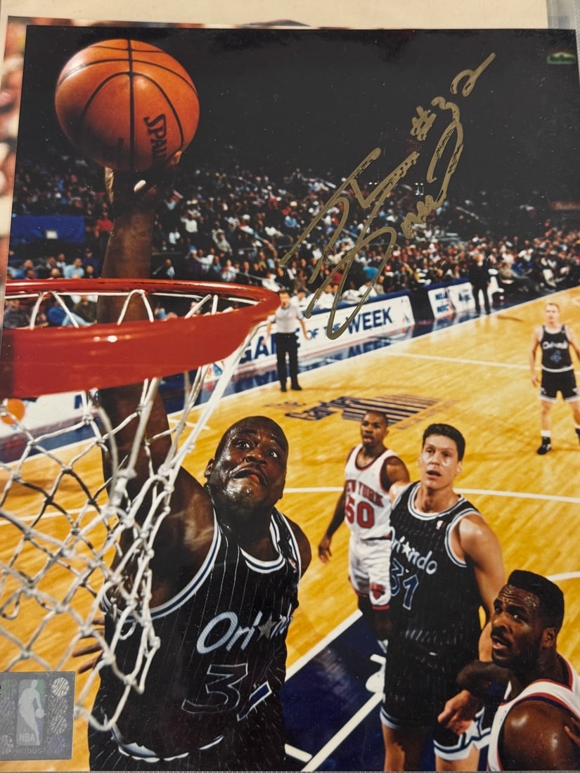 1994 Jam Session Shaquille O'Neal Autographed 8x10 Orlando Magic Photograph (1 of 1)