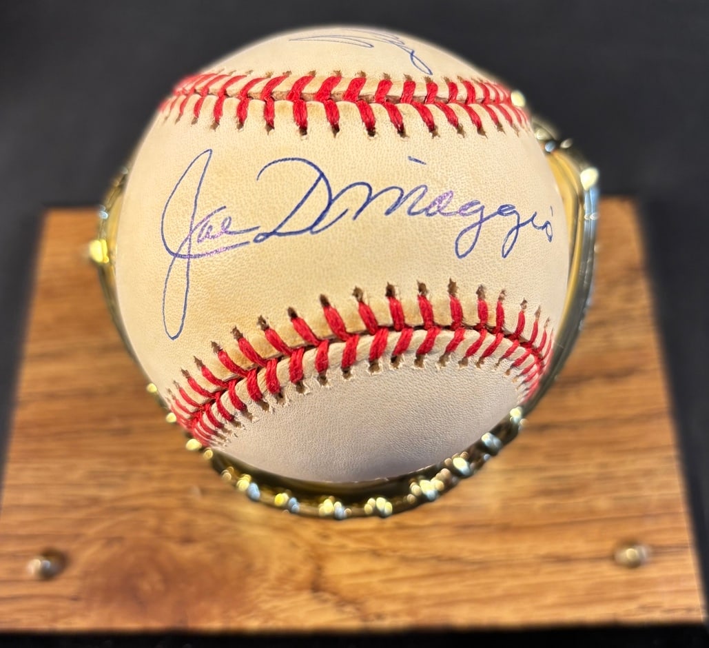 Joe DiMaggio and Ted Williams Signed 1991 MLB All-Star Game Baseball (1 of 3)