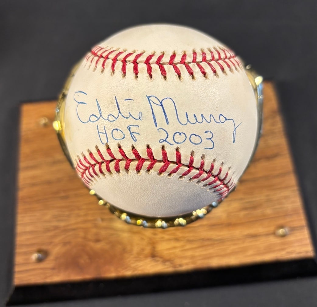 Eddie Murray Signed Official Major League Baseball (1 of 2)