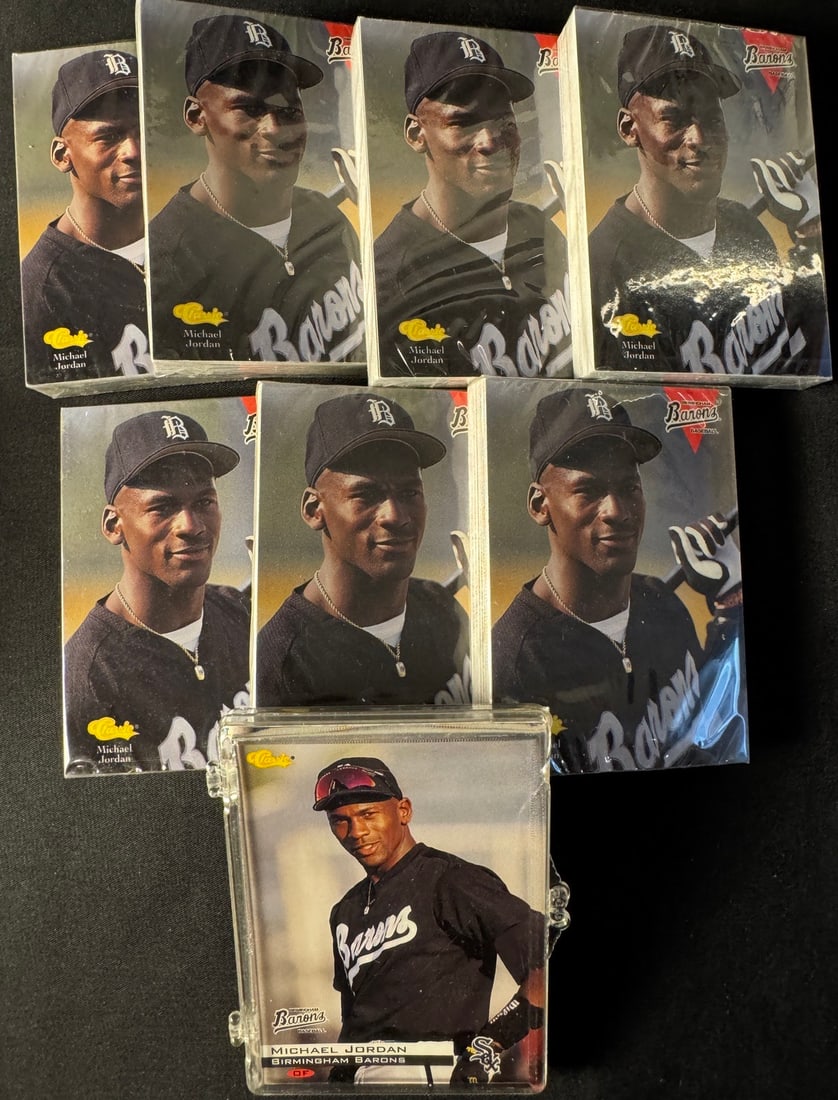 1994 Classic Michael Jordan Birmingham Barons Baseball Cards (1 of 1)