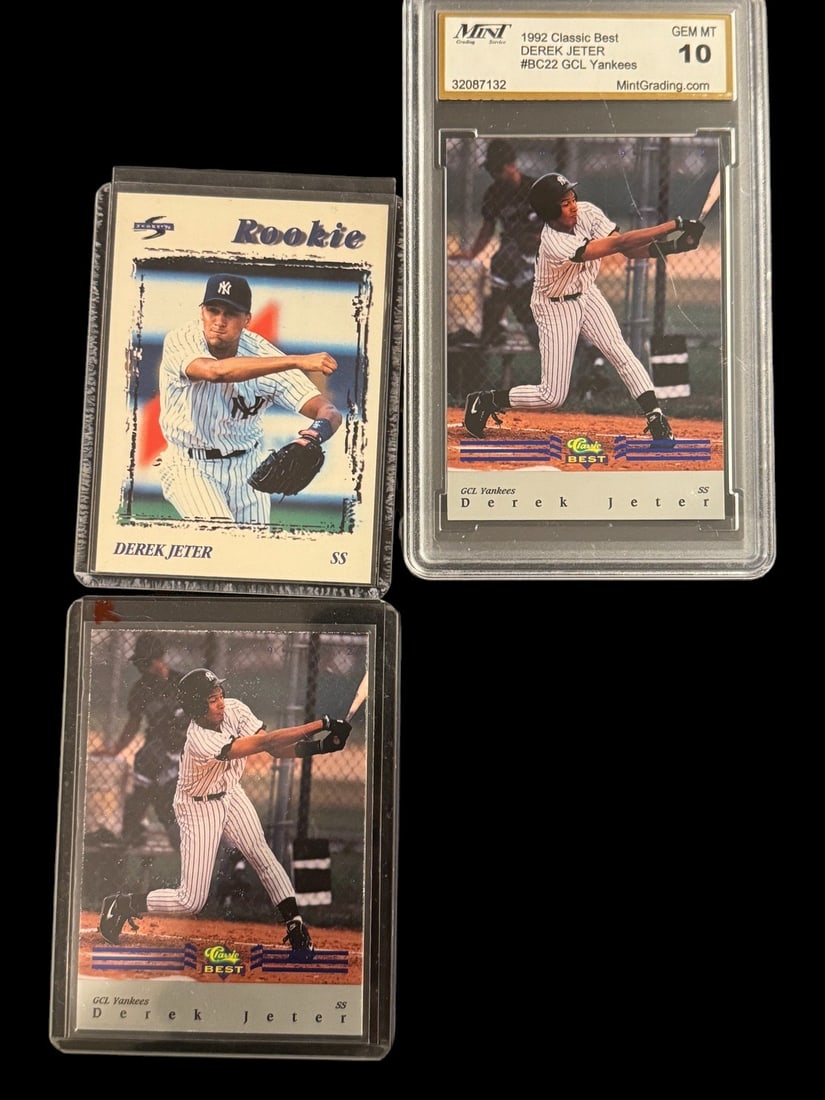 Derek Jeter Baseball Trading Cards Including 1992 Classic Best (1 of 1)