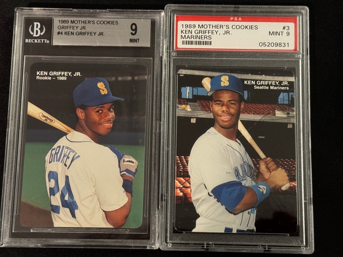 1989 Mother's Cookies Ken Griffey Jr. Baseball Cards (1 of 1)