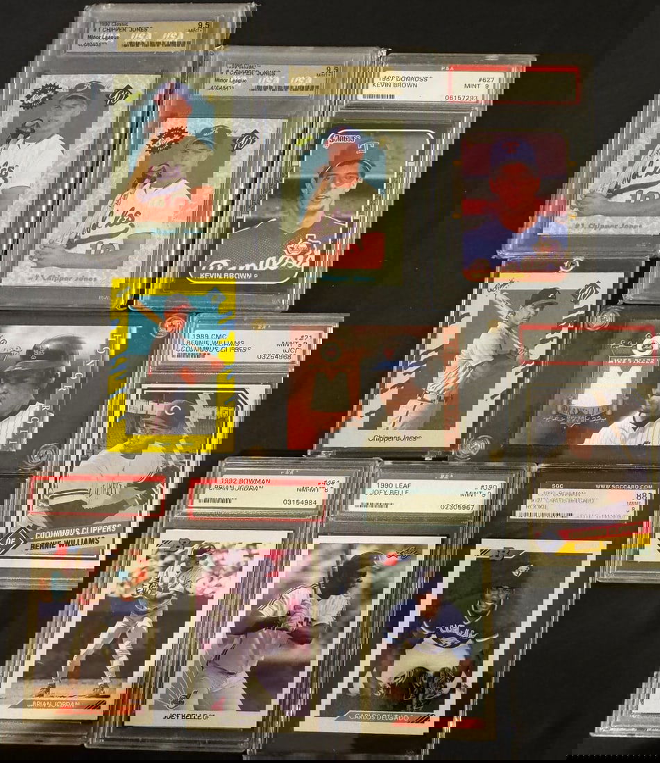 Graded Card Lot - Delgado - Belle - Piazza - Jones and More (1 of 1)