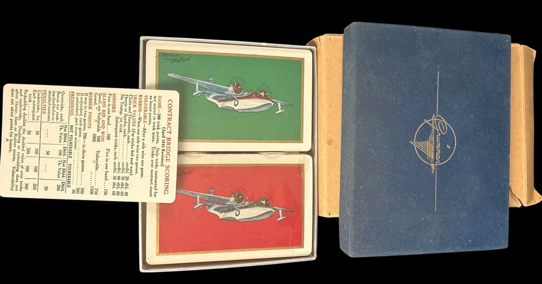 WWII Grumman Gift Set. Cards (1 of 2)