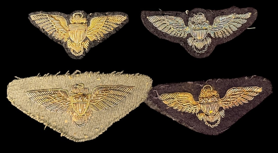 WWII USN - USMC Naval Aviator Wings Collection (1 of 1)