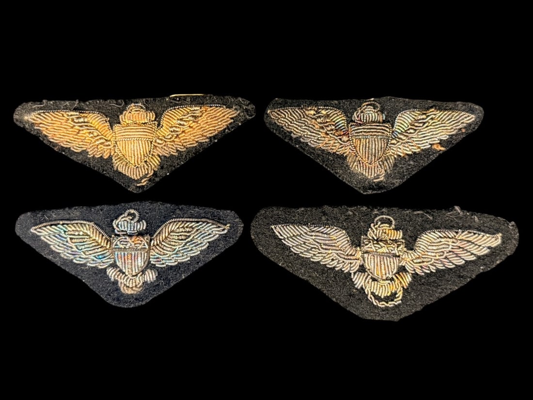 WWII USN - USMC Naval Aviator Wings Collection (1 of 1)