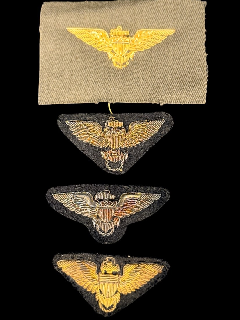 WWII USN - USMC Naval Aviator Wings Collection (1 of 1)