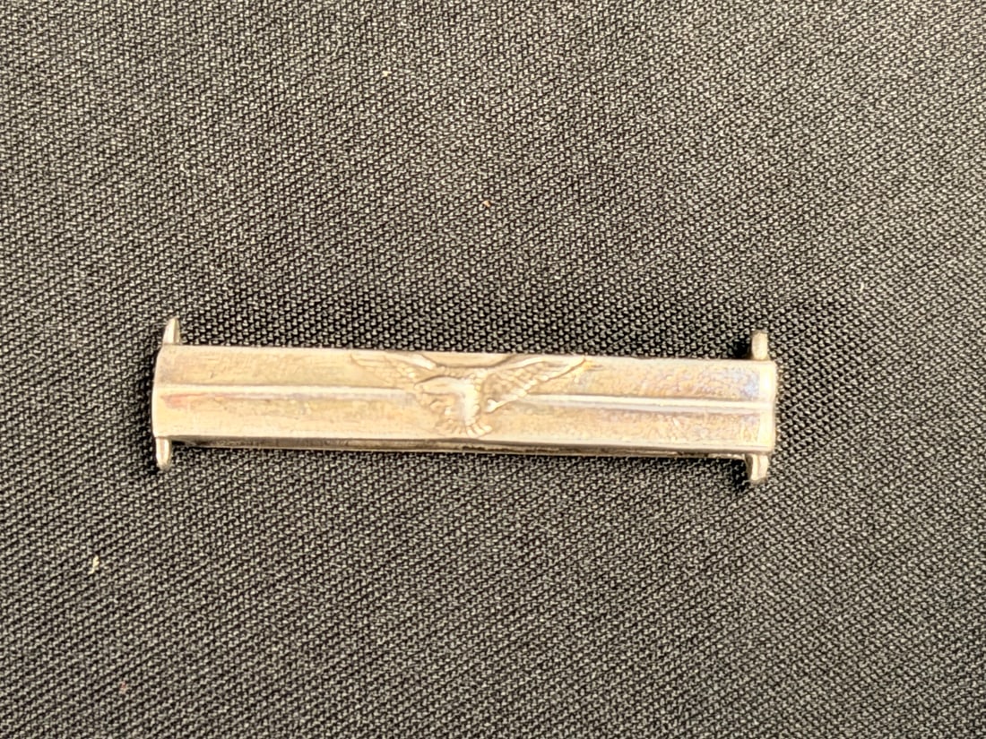 WWII Rare RAF 1943 Dated Distinguished Flying Cross 2nd Award Bar: Original bar. Very difficut to obtain. Shows wear.