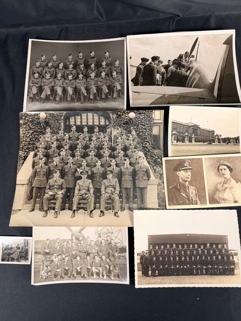 WWII RAF Group Photo Lot (1 of 1)