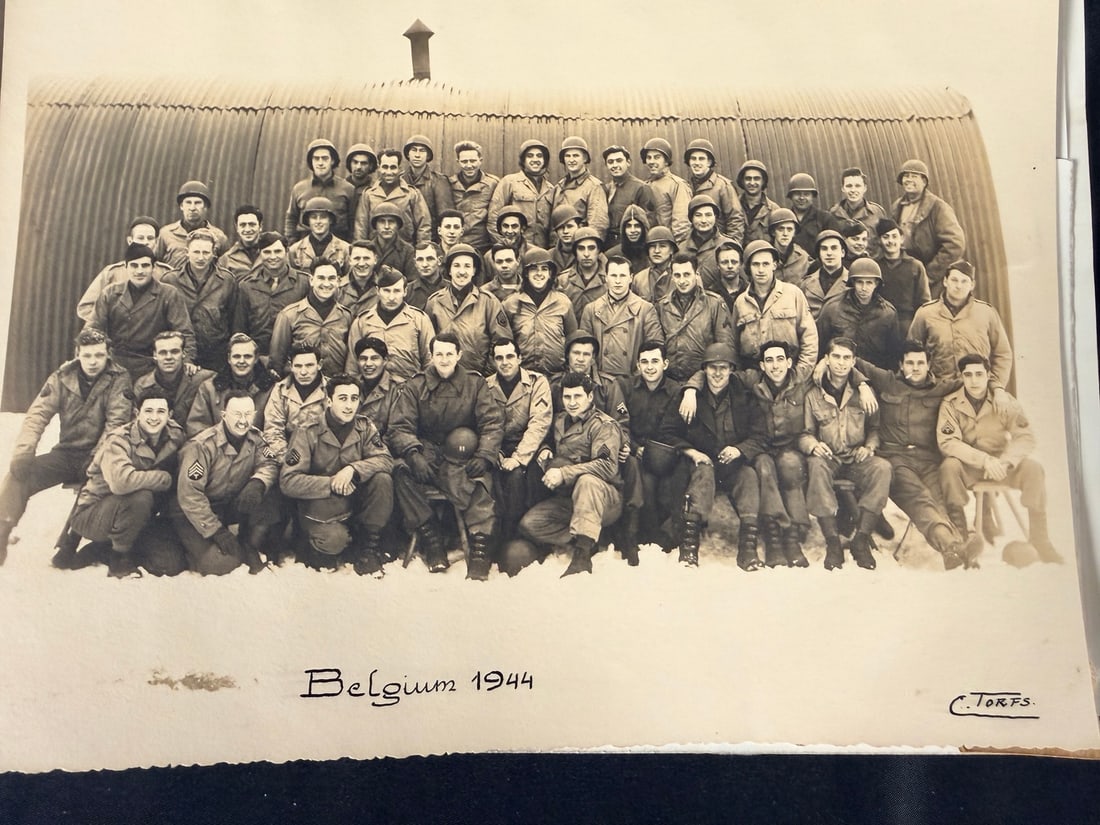 WWII AAF Photograph Collection: This collection consists of approximately 50 vintage black-and-white and sepia-toned photographs and related ephemera documenting United States personnel during World War II and the immediate post-war