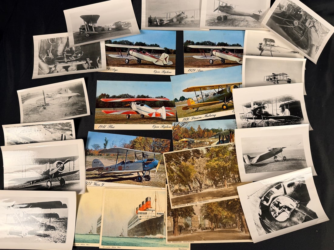 WWII Postcard and Photo Lot (1 of 1)