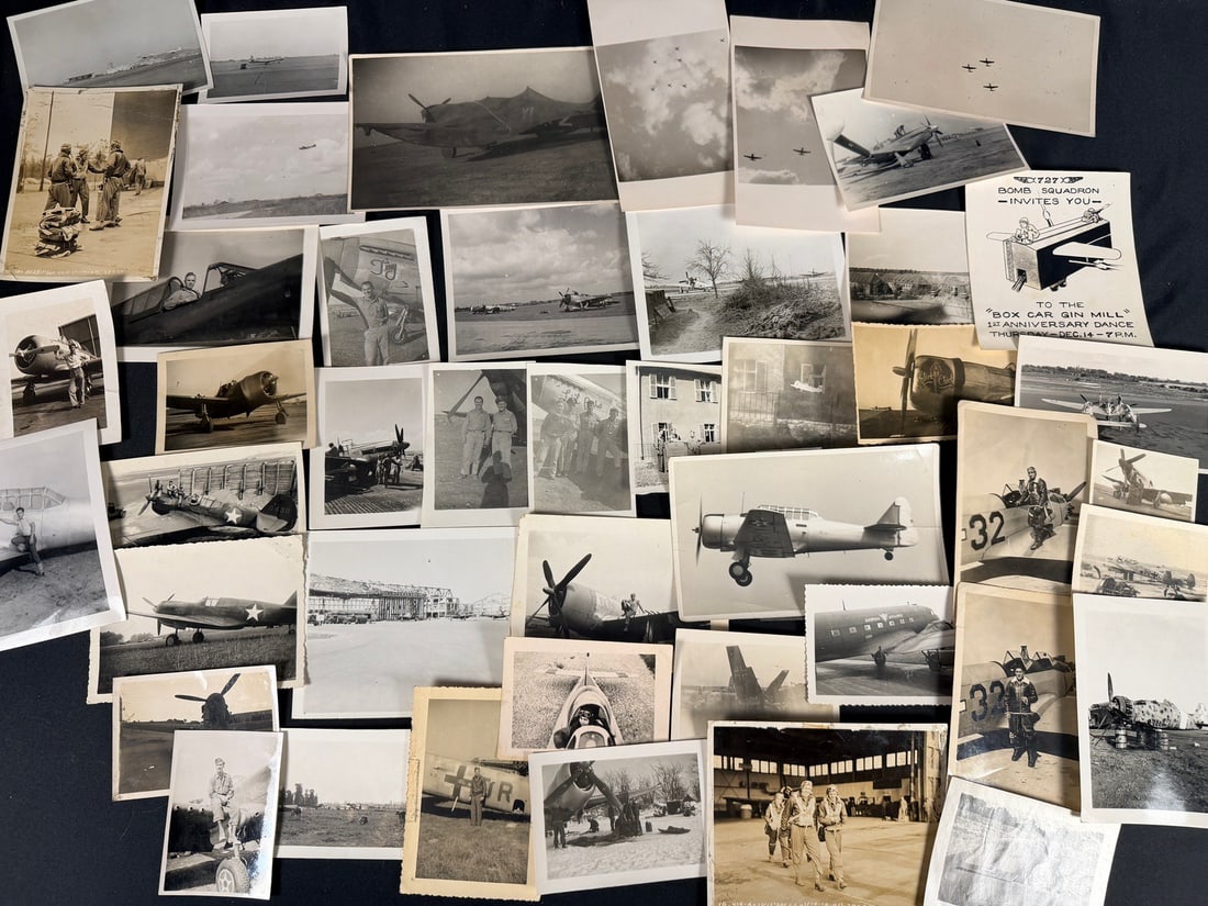 WWII AAF Aircraft and Crew Photograph Lot (1 of 1)