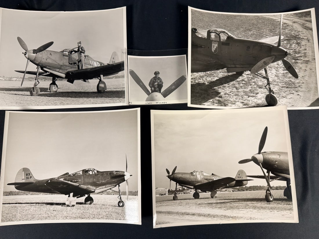 WWII AAF P-39 Aircobra Photograph Lot (1 of 1)