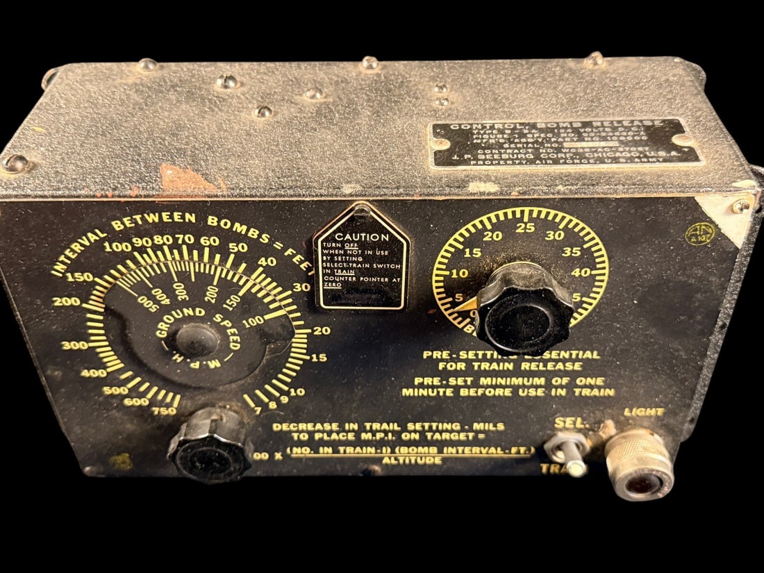 WWII Type B-2A Bomb Release Control (1 of 2)