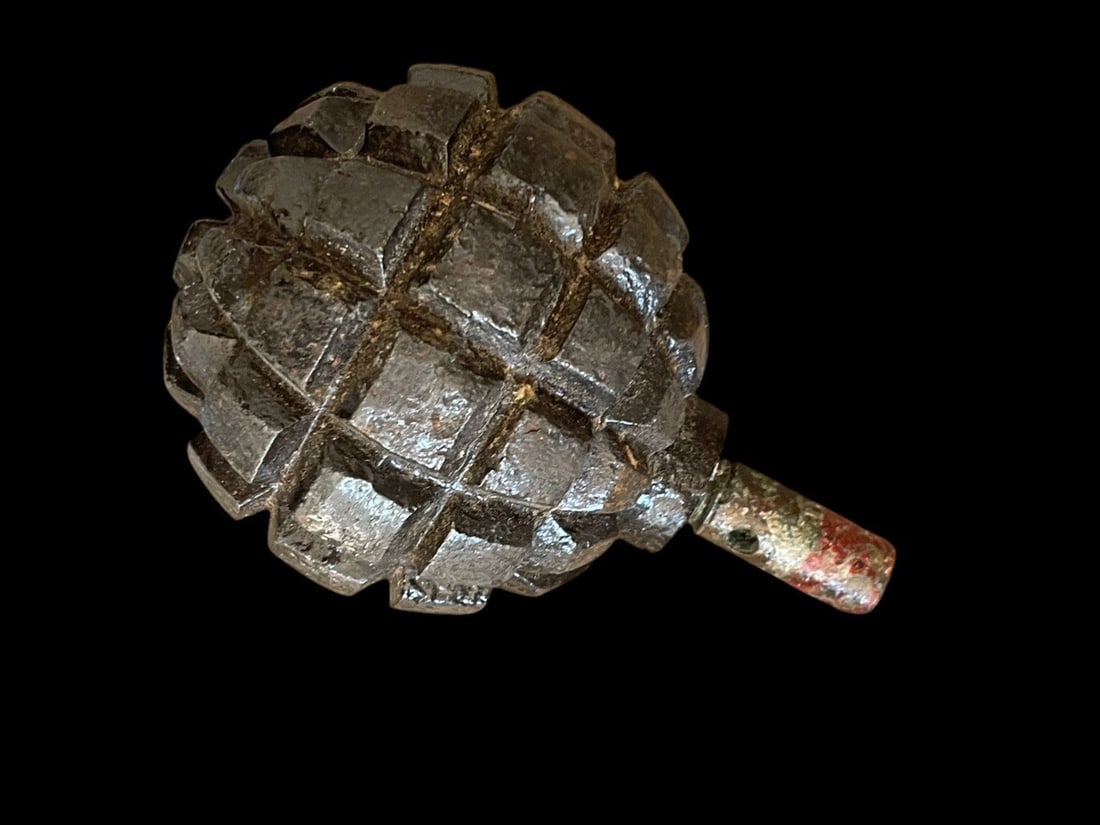 WWI German Model 1913 Kugelhandgranate Grenade (1 of 3)