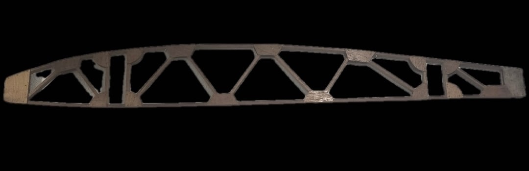 WWII WACO CG-4A Glider Wing Frame section 4ft long (1 of 11)