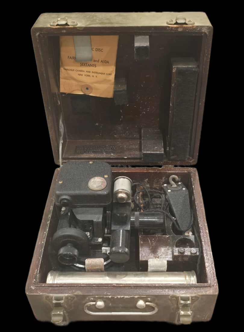 WWII Type A-10 Aircraft Bubble Sextant (1 of 6)