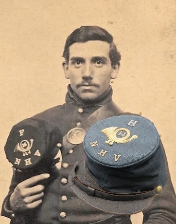 RARE Identified Civil War Union Kepi (1 of 9)