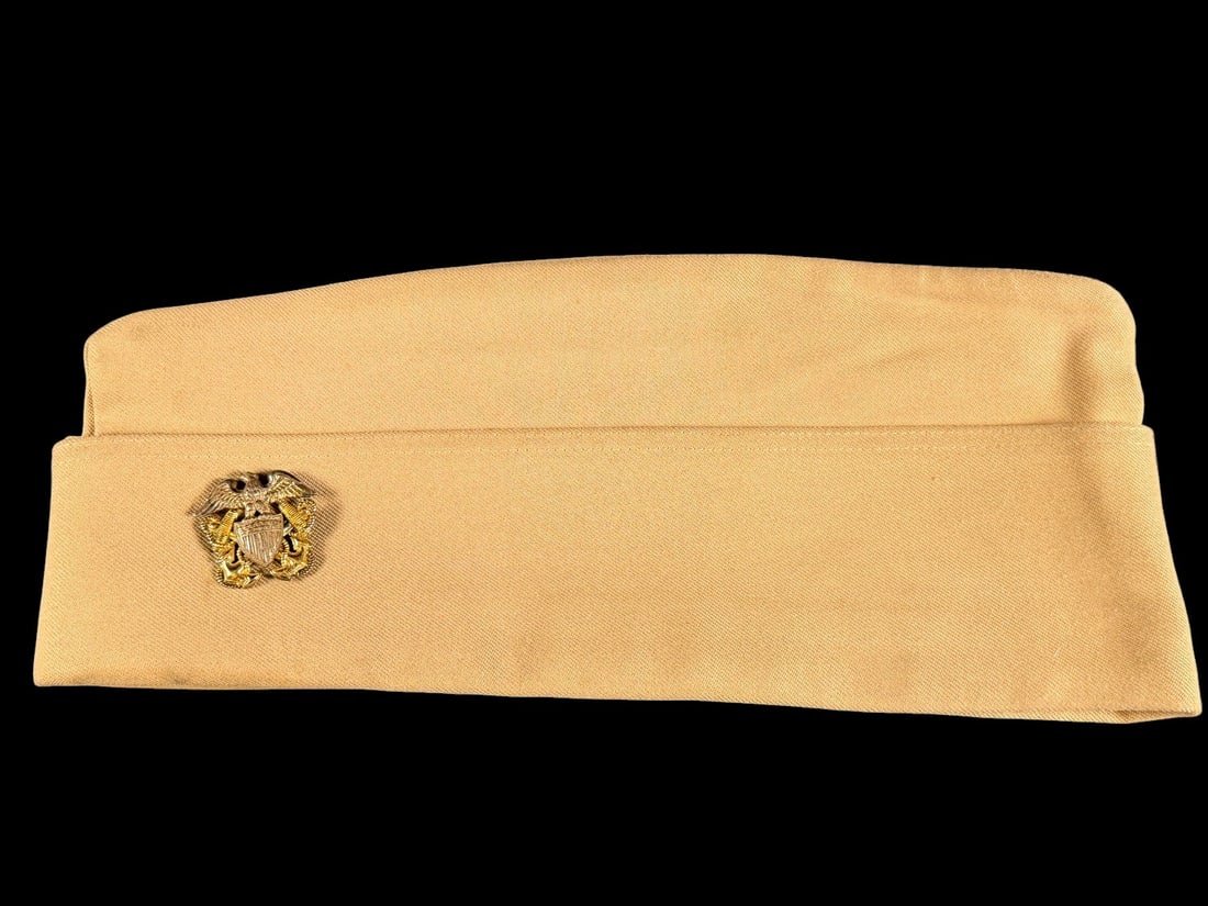 WWII USN Officers Service Cap: As shown