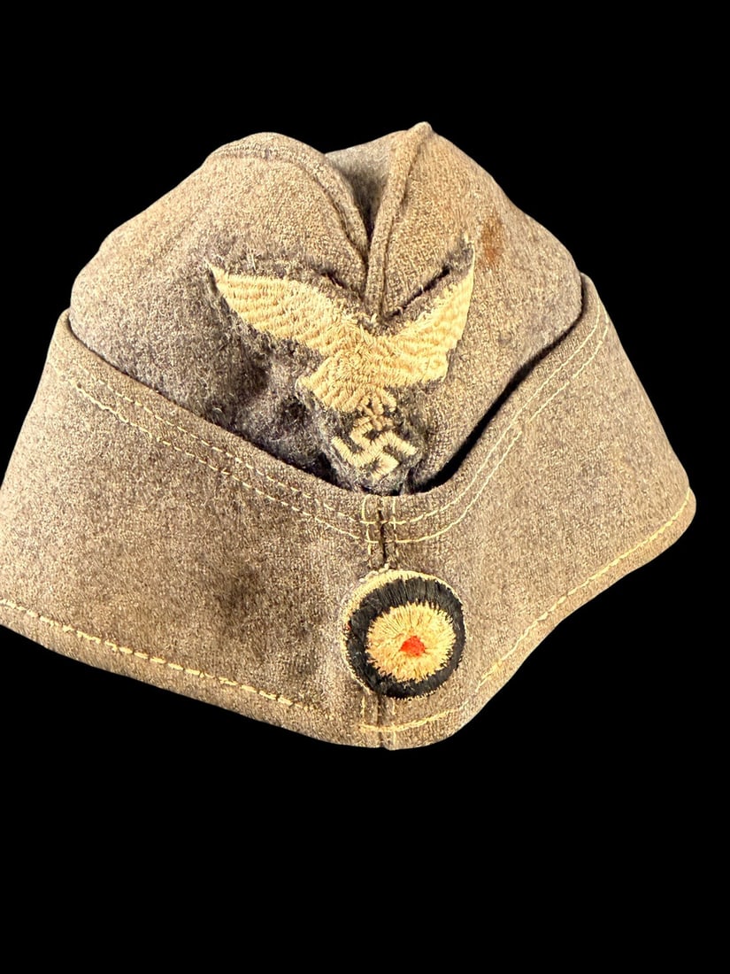WWII German NCO Overseas Cap: Original as shown